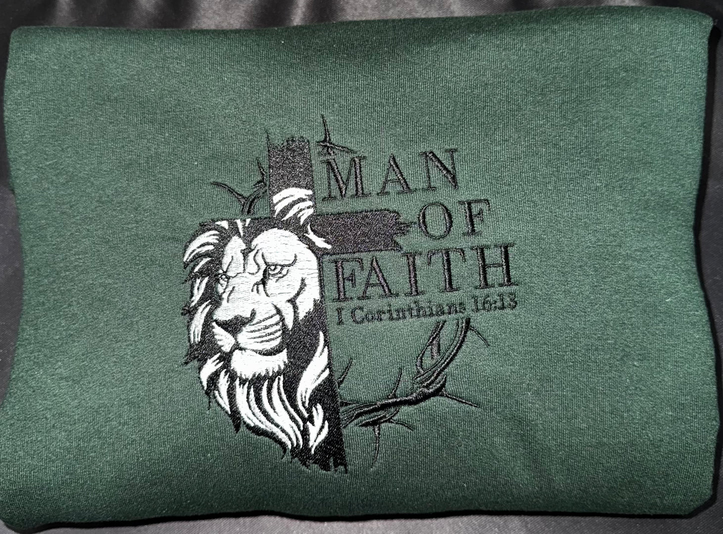 Man Of Faith - Adults' Pullover or Hoodie