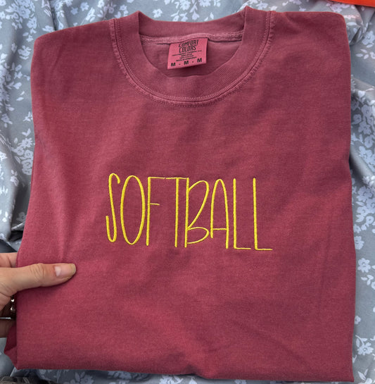 Softball/Baseball Text